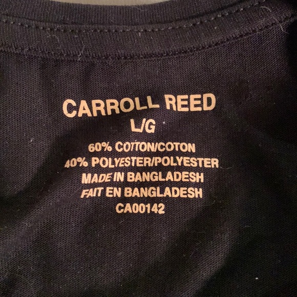 Carroll Reed black tshirt - Picture 3 of 3
